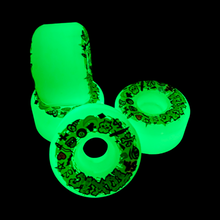 Load image into Gallery viewer, Toxic Team VERY HARD, GLOW-IN-THE DARK (NEON GREEN) Wheels 54mm/102a