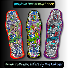Load image into Gallery viewer, RIP Bernie Limited Edition, HAND-PAINTED Deck 10"x30.25" (PRE-ORDER, MARCH 2027)