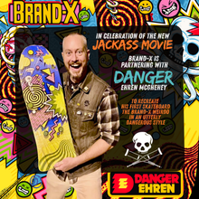 Load image into Gallery viewer, "DANGER WEIRDO" Ehren McGhehey Limited Edition HAND-PAINTED Deck (PRE-ORDER, MAY 2027)