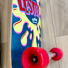 Load image into Gallery viewer, Lester Kasai Cruiser Complete Skateboard 10”x33.5” HAND-PAINTED with SIMS SNAKE WHEELS (1 of 1)