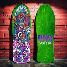 Load image into Gallery viewer, Mad Hatter Limited Edition, HAND-PAINTED Deck (PRE-ORDER, AUGUST 2027)