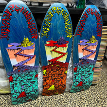 Load image into Gallery viewer, Bryan Pennington Marching Mushrooms "Rider" 9.5”x30” BBC Deck (PRE-ORDER, NOVEMBER)