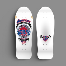 Load image into Gallery viewer, Bill Danforth Circle of Skulls 10”x30” Limited Edition, HAND-PAINTED Deck (1 of 10)