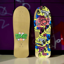 Load image into Gallery viewer, Sean Goff Baby Skater Deck 10"x30.25" HAND-PAINTED (1 of 6)