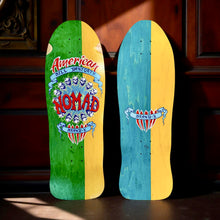Load image into Gallery viewer, Bill Danforth Circle of Skulls 10”x30” Limited Edition, HAND-PAINTED Deck (1 of 3)
