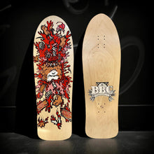 Load image into Gallery viewer, Monty Nolder BBC Exploded Bulldog (#3) Limited Edition Deck 10.2"x32" HAND-PAINTED (1 of 15)