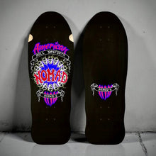 Load image into Gallery viewer, Bill Danforth Circle of Skulls 10”x30” Limited Edition, HAND-PAINTED Deck (1 of 10)