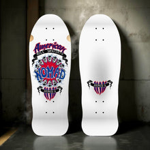 Load image into Gallery viewer, Bill Danforth Circle of Skulls 10”x30” Limited Edition, HAND-PAINTED Deck (1 of 10)