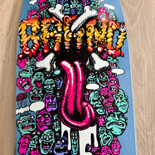 Load image into Gallery viewer, Riot Stick 10"x30.25" HAND-PAINTED Deck (1 of 1)