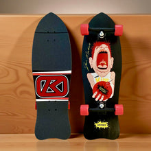 Load image into Gallery viewer, Josh Marlowe “Bomb King” Limited Edition Torpedo COMPLETE 10”x31” HAND-PAINTED (1 of 5)