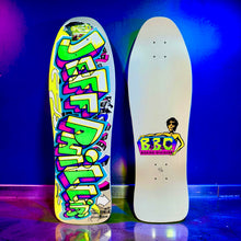 Load image into Gallery viewer, Jeff Phillips GRAFFITI Limited Edition, Metallic Silver Flake HAND-PAINTED BBC Deck (1 of 2)