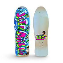 Load image into Gallery viewer, Jeff Phillips GRAFFITI Limited Edition, Metallic Silver Flake HAND-PAINTED BBC Deck (1 of 2)