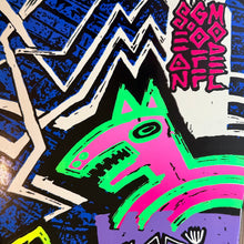 Load image into Gallery viewer, Sean Goff AZTEC DOG 10.1"x30" HAND-PAINTED, Complete Skateboard