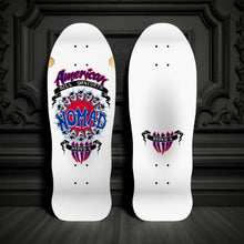 Load image into Gallery viewer, Bill Danforth Circle of Skulls 10”x30” Limited Edition, HAND-PAINTED Deck (1 of 10)