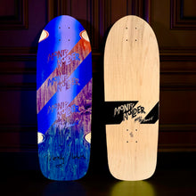 Load image into Gallery viewer, Monty Nolder Stripes ONE OF A KIND, HAND-PAINTED & AUTOGRPAHED Deck 10"x30" (1 of 1)
