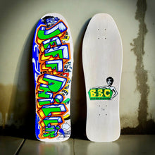 Load image into Gallery viewer, Jeff Phillips GRAFFITI Limited Edition, White HAND PAINTED BBC Deck (1 of 40)