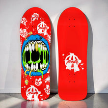 Load image into Gallery viewer, Slime Mouth PUNKED Limited Edition, HAND-PAINTED Deck (PRE-ORDER, JANUARY)
