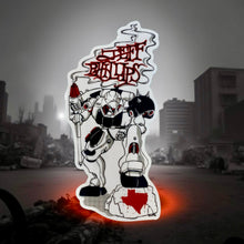 Load image into Gallery viewer, Jeff Phillips BBC GUNDAM Sticker 4.25"