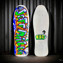 Load image into Gallery viewer, Jeff Phillips GRAFFITI Limited Edition, White HAND PAINTED BBC Deck (1 of 40)