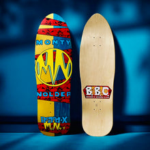 Load image into Gallery viewer, Monty Nolder BBC LIMITED EDITION Deck 9.5"x32" HAND PAINTED (1 of 1)