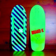 Load image into Gallery viewer, Vertical Hold 10"x30" ROUTED, HAND-PAINTED Deck (1 of 2)