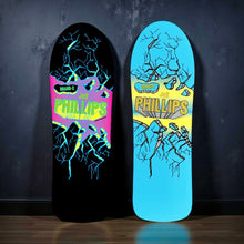 Load image into Gallery viewer, Jeff Phillips BREAKOUT (original shape) Limited Edition Series, HAND PAINTED Deck (PRE-ORDER, JUNE 2026)