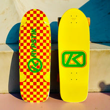 Load image into Gallery viewer, Krypstik Checkerboard 10"x30” Deck HAND-PAINTED (1 of 5)