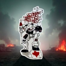 Load image into Gallery viewer, Jeff Phillips BBC GUNDAM Sticker 4.25"