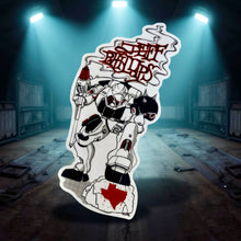 Load image into Gallery viewer, Jeff Phillips BBC GUNDAM Sticker 4.25"