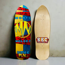 Load image into Gallery viewer, Monty Nolder BBC LIMITED EDITION Deck 9.5"x32" HAND PAINTED (1 of 1)