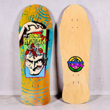 Load image into Gallery viewer, Denny Riordon Men-in-the-Head LIMITED-EDITION Toxic Deck 10.25”x31” HAND-PAINTED (1 of 10)