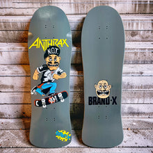 Load image into Gallery viewer, Anthrax NOT MAN Skater Deck 9.5"x30.5"