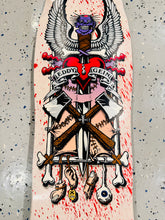 Load image into Gallery viewer, Ed Gein, Limited Edition, Hand-Painted BLOOD SPLATTER Deck 10"x30" (1 of 9)