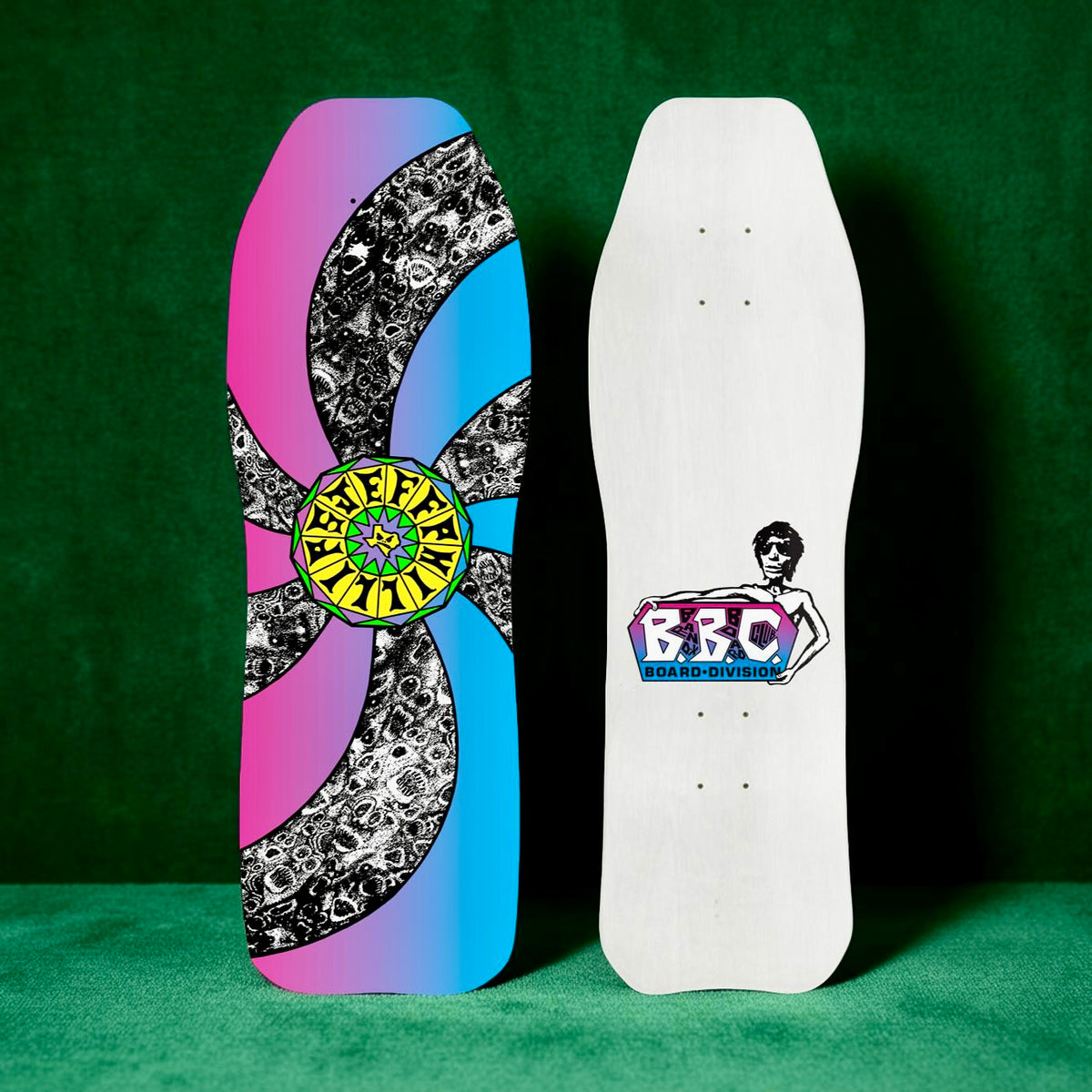 Jeff Phillips SPIRAL Limited Edition, HAND-PAINTED BBC Deck (1 of