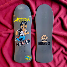 Load image into Gallery viewer, Anthrax NOT MAN Skater Deck 9.5"x30.5"