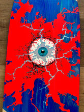 Load image into Gallery viewer, Electric Eye Limited Edition Deck 10”x30” HAND-PAINTED (1 of 5)