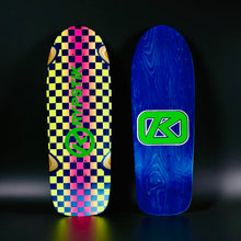 Load image into Gallery viewer, Krypstik Checkerboard 10"x30” Deck HAND-PAINTED (1 of 5)