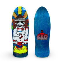 Load image into Gallery viewer, Monty Nolder BBC Bulldog (#1) HAND-PAINTED LIMITED EDITION 10.25"x31" (1 of 11)