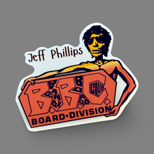 Load image into Gallery viewer, Jeff Phillips Tribute BBC Sticker 4.5"