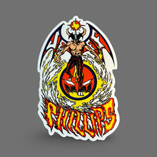 Load image into Gallery viewer, Jeff Phillips Devil Man Sticker 5"