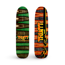 Load image into Gallery viewer, Truitt Skates Spectrum FREESTYLE Deck 7.3” x 28” HAND-PAINTED & AUTOGRAPHED (1 of 1)