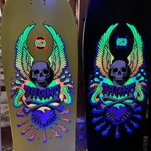 Load image into Gallery viewer, X-Con GLOW-IN-DARK Limited Edition, HAND-PAINTED 10"x30.5" Deck (1 of 10)