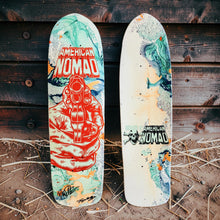 Load image into Gallery viewer, Nomad Gun X-Terrain ONE-OF-A-KIND Deck 9.4”x34" HYDRODIPPED & HAND-PAINTED & AUTOGRAPHED(1 of 1)