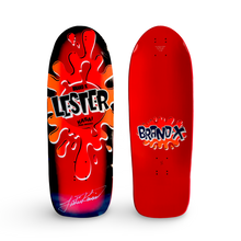 Load image into Gallery viewer, Lester Kasai 10”x30” HAND-PAINTED & AUTOGRAPHED Deck (1 of 1)