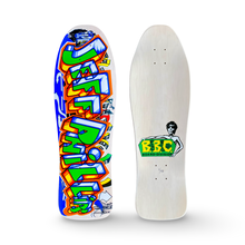 Load image into Gallery viewer, Jeff Phillips GRAFFITI Limited Edition, White HAND PAINTED BBC Deck (1 of 40)