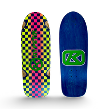 Load image into Gallery viewer, Krypstik Checkerboard 10"x30” Deck HAND-PAINTED (1 of 5)