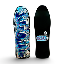 Load image into Gallery viewer, Jeff Phillips GRAFFITI Ultra Limited Edition, Black Metallic Reverse HAND-PAINTED BBC Deck (1 of 15)