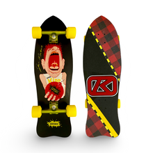 Load image into Gallery viewer, Josh Marlowe “Bomb King” Limited Edition Torpedo COMPLETE 10”x31” HAND-PAINTED (1 of 5)