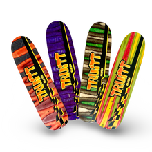 Load image into Gallery viewer, Truitt Skates Spectrum FREESTYLE Deck 7.3” x 28” HAND-PAINTED & AUTOGRAPHED (1 of 1)