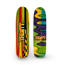 Load image into Gallery viewer, Truitt Skates Spectrum FREESTYLE Deck 7.3” x 28” HAND-PAINTED & AUTOGRAPHED (1 of 1)